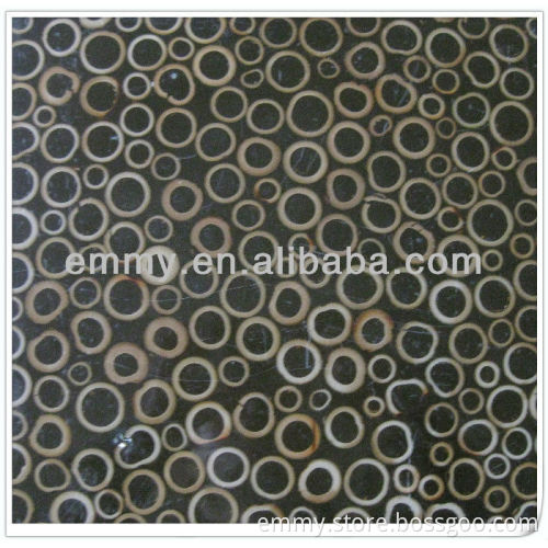 Roundness Coconut shell mosaic